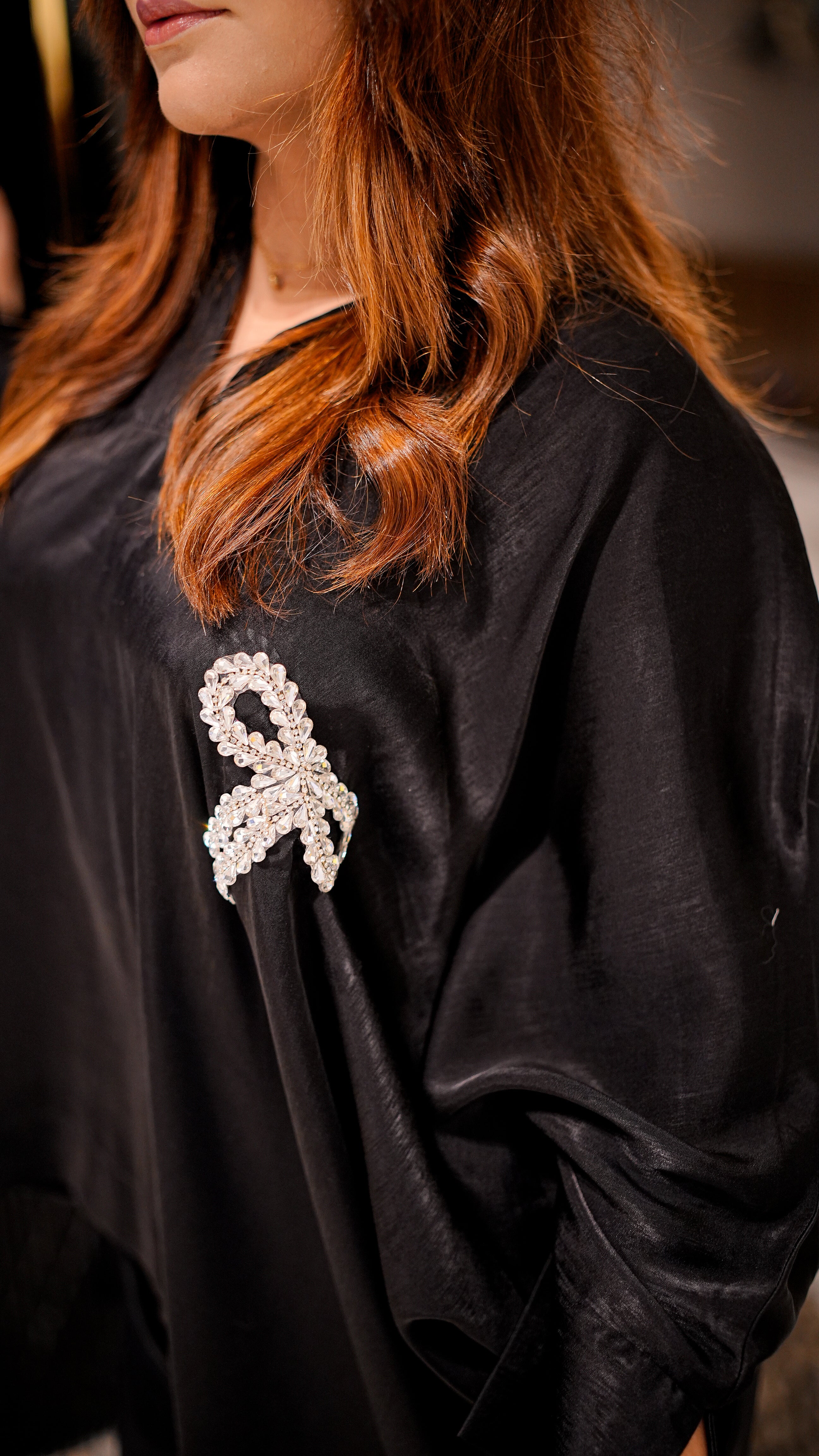 2-PIECE VELVET SILK CO-ORD SET.