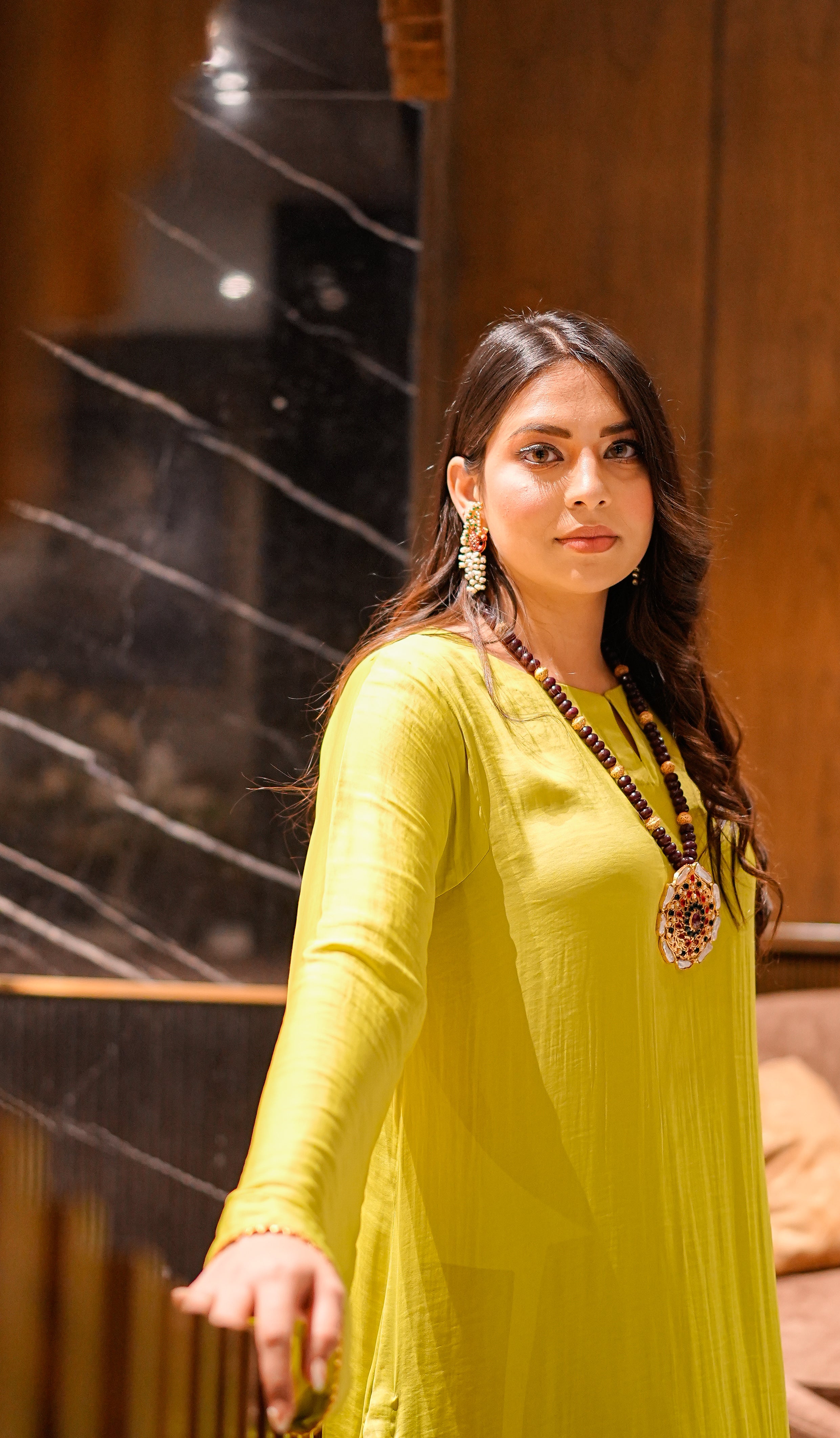 RADIANT CHARTREUSE SOLID 2-PIECE