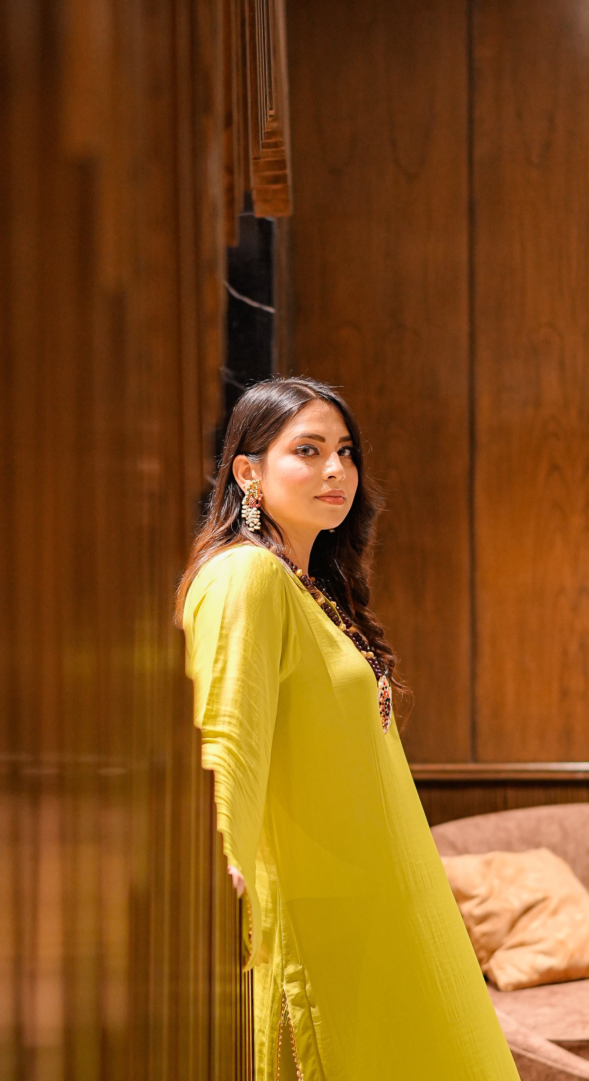 RADIANT CHARTREUSE SOLID 2-PIECE